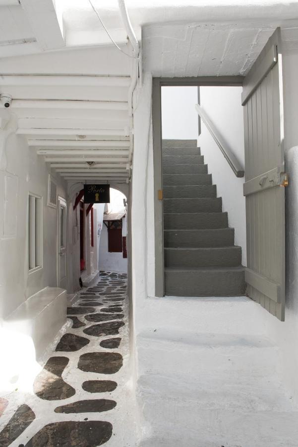 New Apartment In The Heart Of Mykonos Town - 3 المظهر الخارجي الصورة